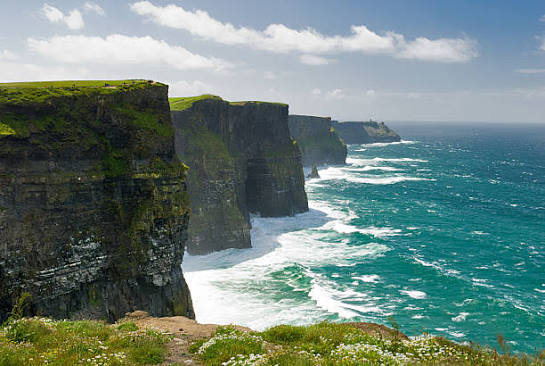 Cliffs of Moher along the Atlantic coast