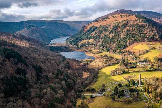 Wicklow Mountains scenic driving route